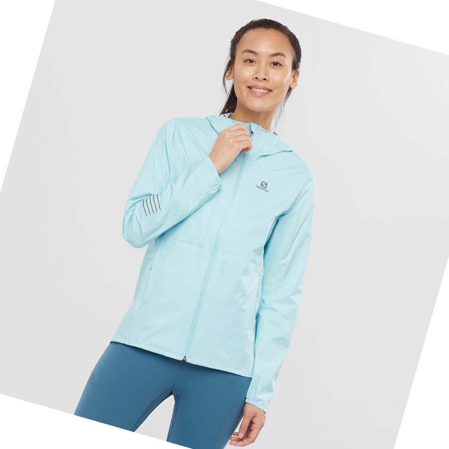 Chaquetas Salomon BONATTI WATERPROOF Mujer Verde Menta | MX 2477DFM